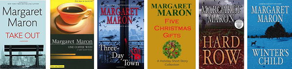 Various Maron book covers.